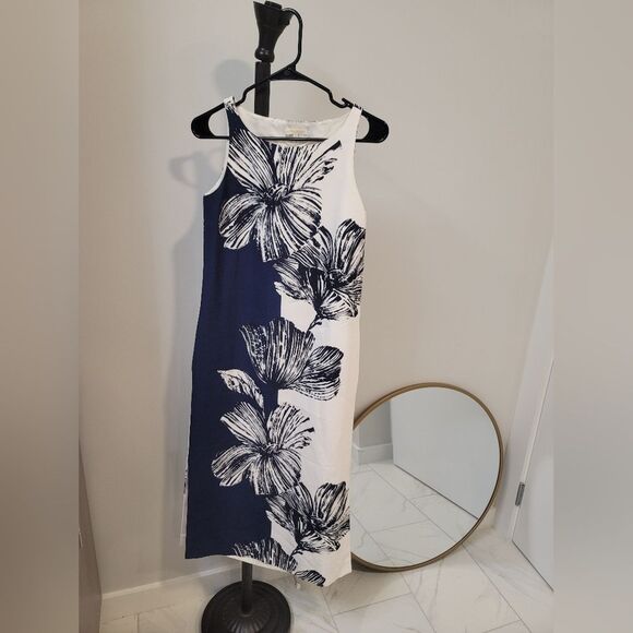 Ann Mashburn Floral Dress Xs - Picture 1 of 9